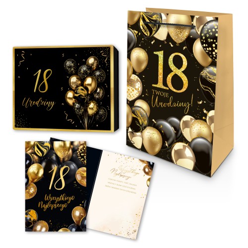 3 - Party z Kotkiem - zestaw produktowy - 18 czarne balony.jpg